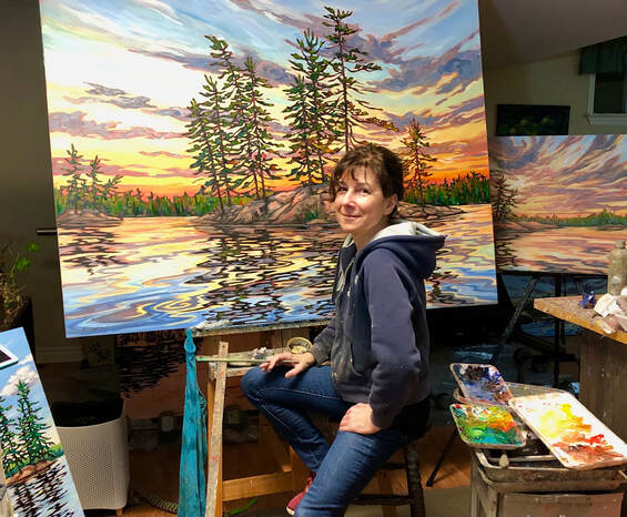 professional Canadian Landscape Artist, Famous Canadian Artist, Canadian Painter, Oil painter, Canadian Landscape painter